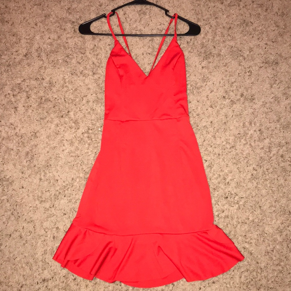 V-neck Dress